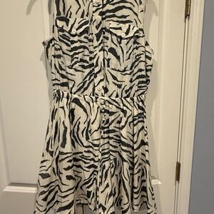 Zebra Print Dress
